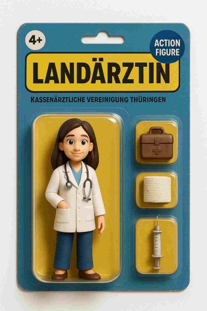 Action-Figuren-Arztin